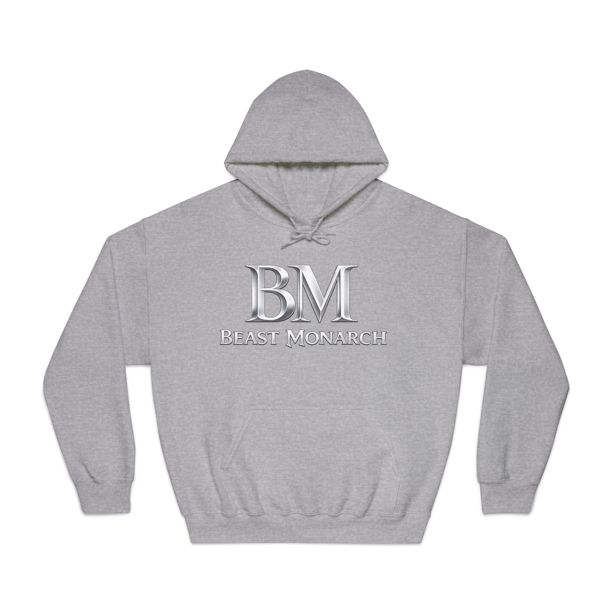 Beast Monarch Hoodie — BM Chrome Logo Hooded Sweatshirt