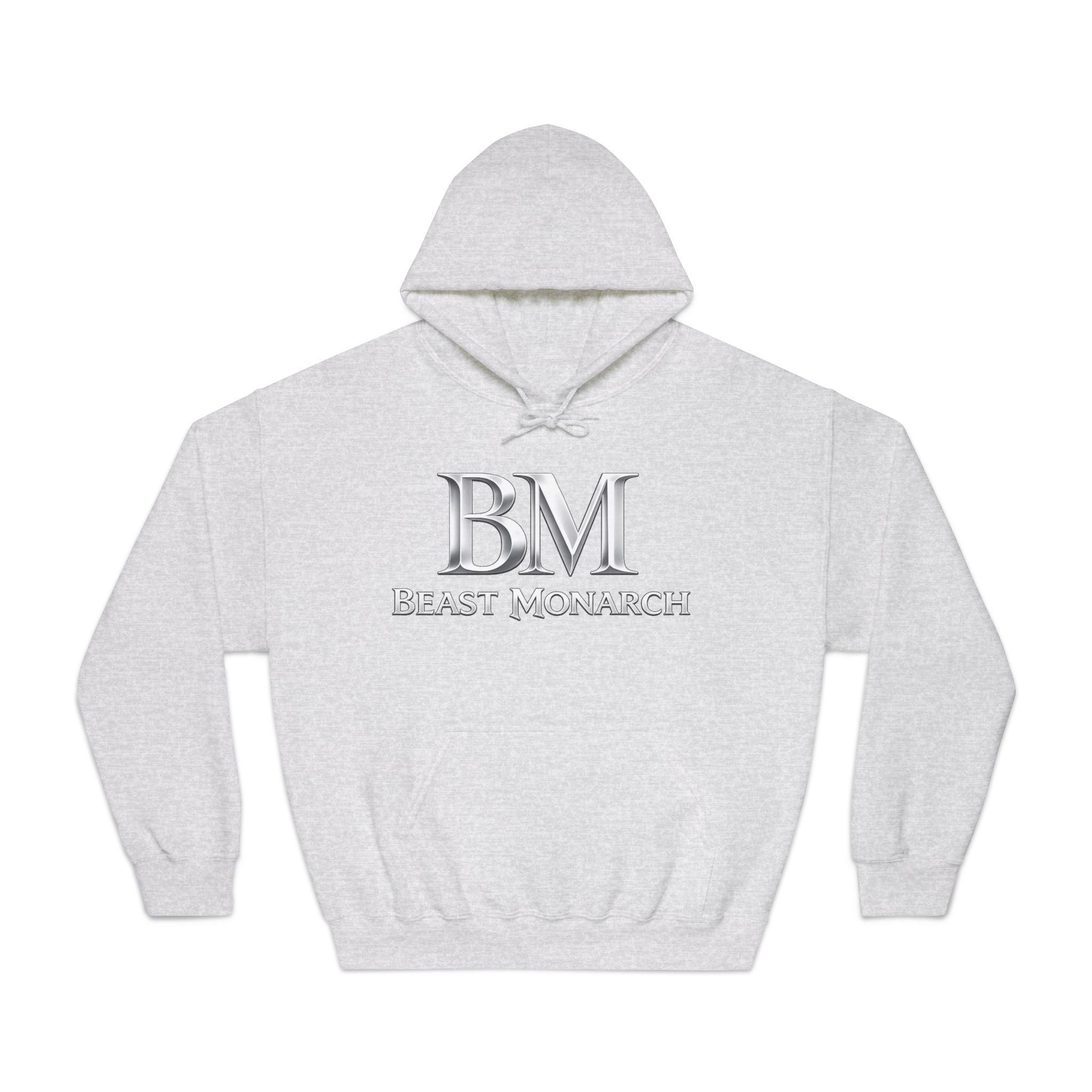 Beast Monarch Hoodie — BM Chrome Logo Hooded Sweatshirt