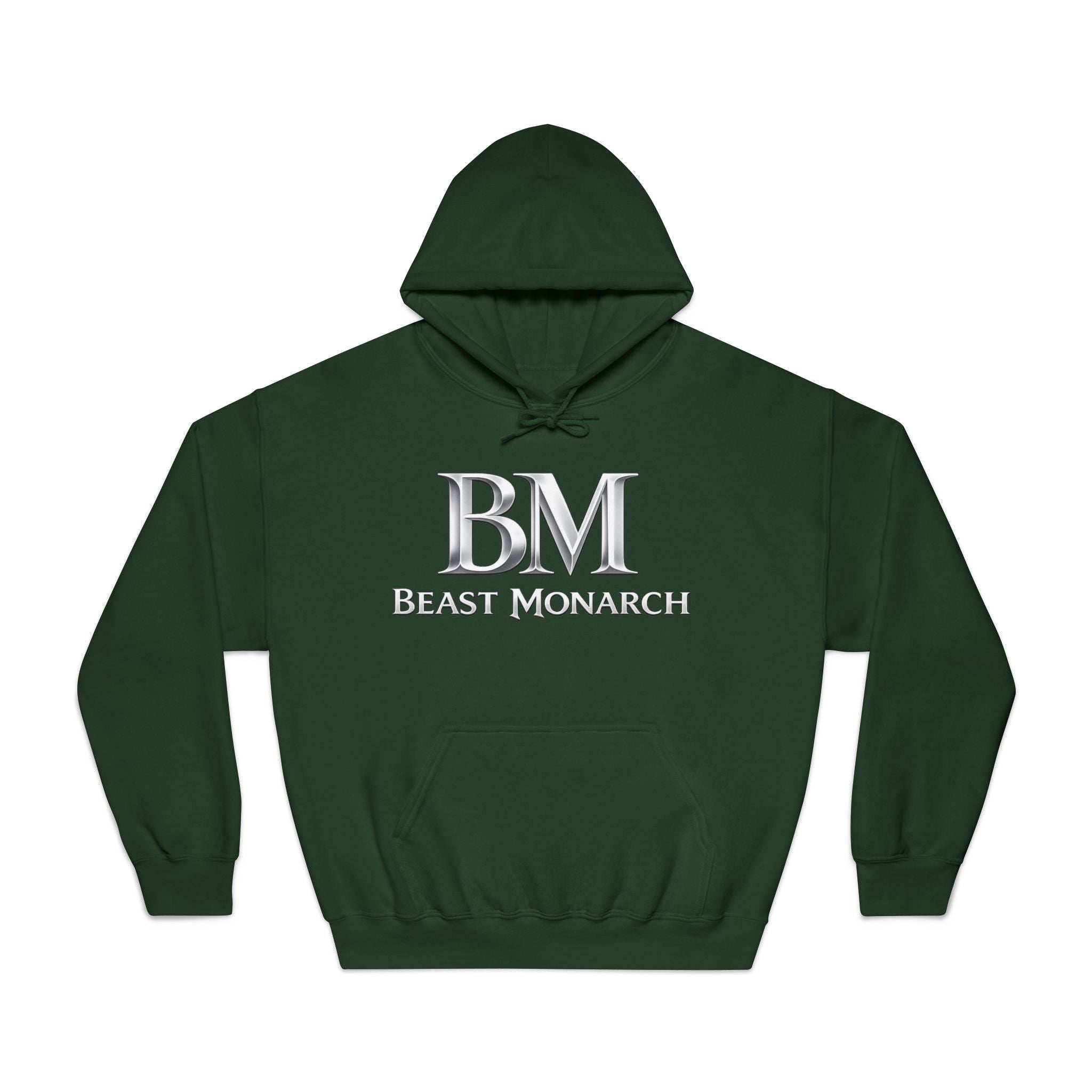 Beast Monarch Hoodie — BM Chrome Logo Hooded Sweatshirt