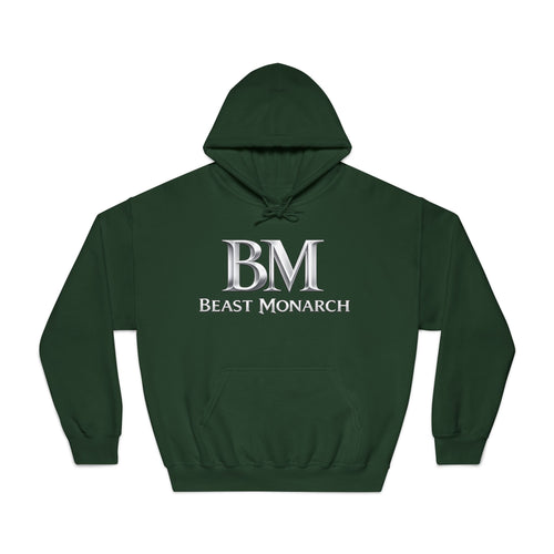 Beast Monarch Hoodie — BM Chrome Logo Hooded Sweatshirt