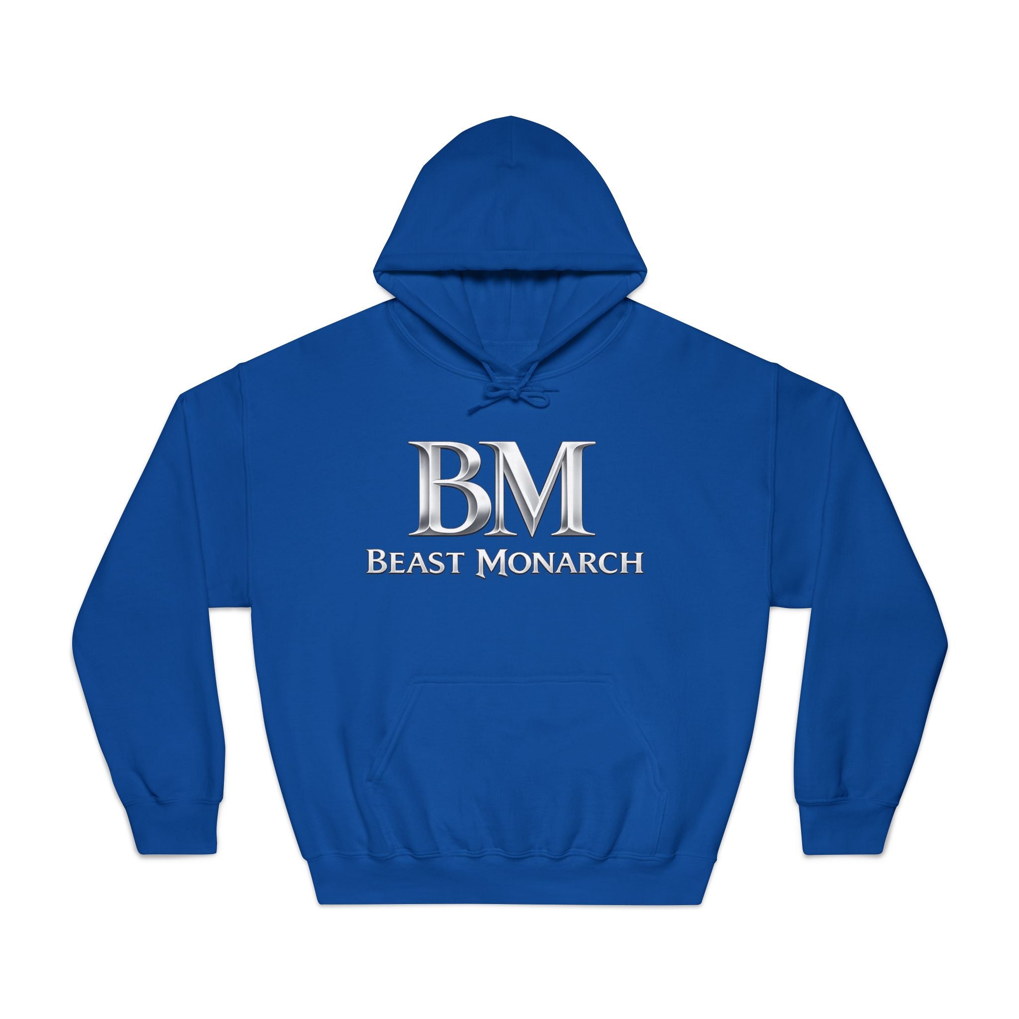 Beast Monarch Hoodie — BM Chrome Logo Hooded Sweatshirt