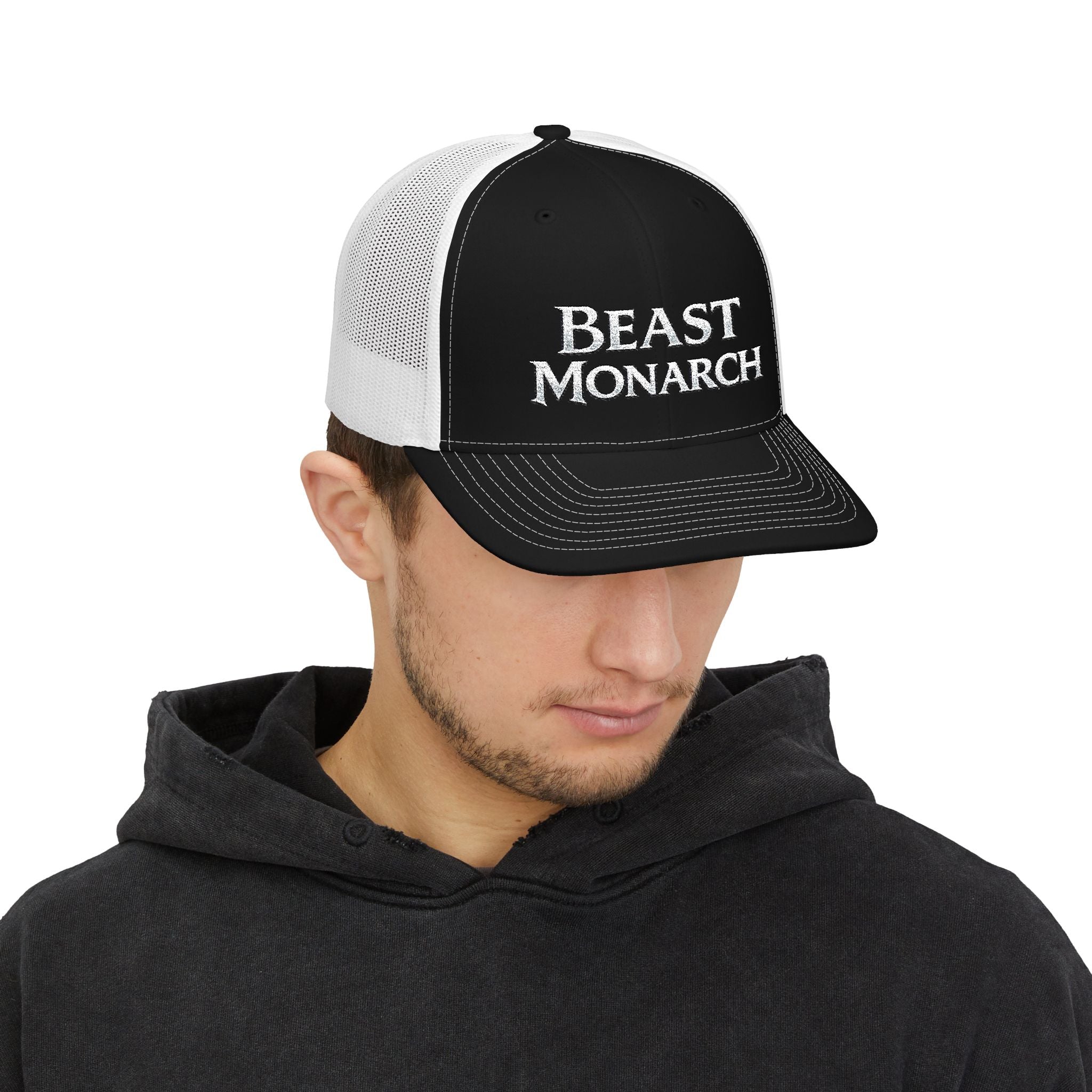 Beast Monarch Embroidered Trucker Cap