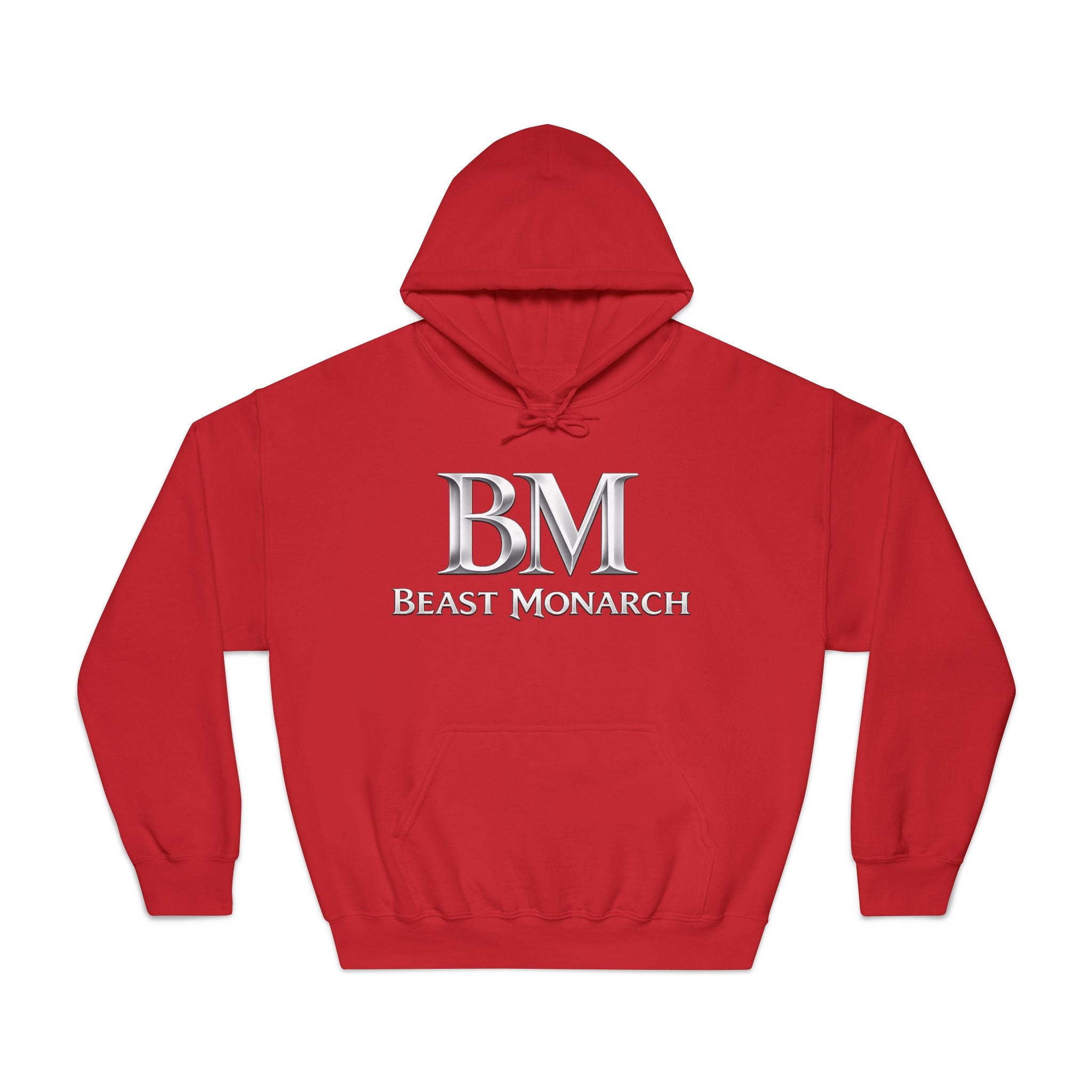 Beast Monarch Hoodie — BM Chrome Logo Hooded Sweatshirt