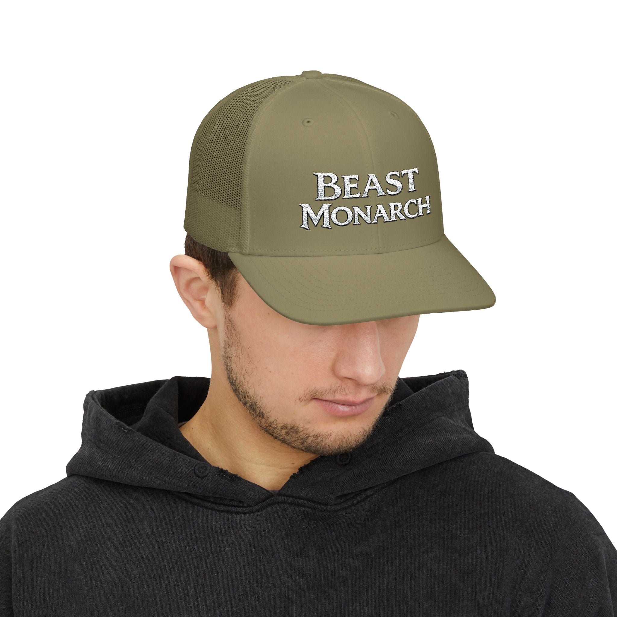 Beast Monarch Embroidered Trucker Cap
